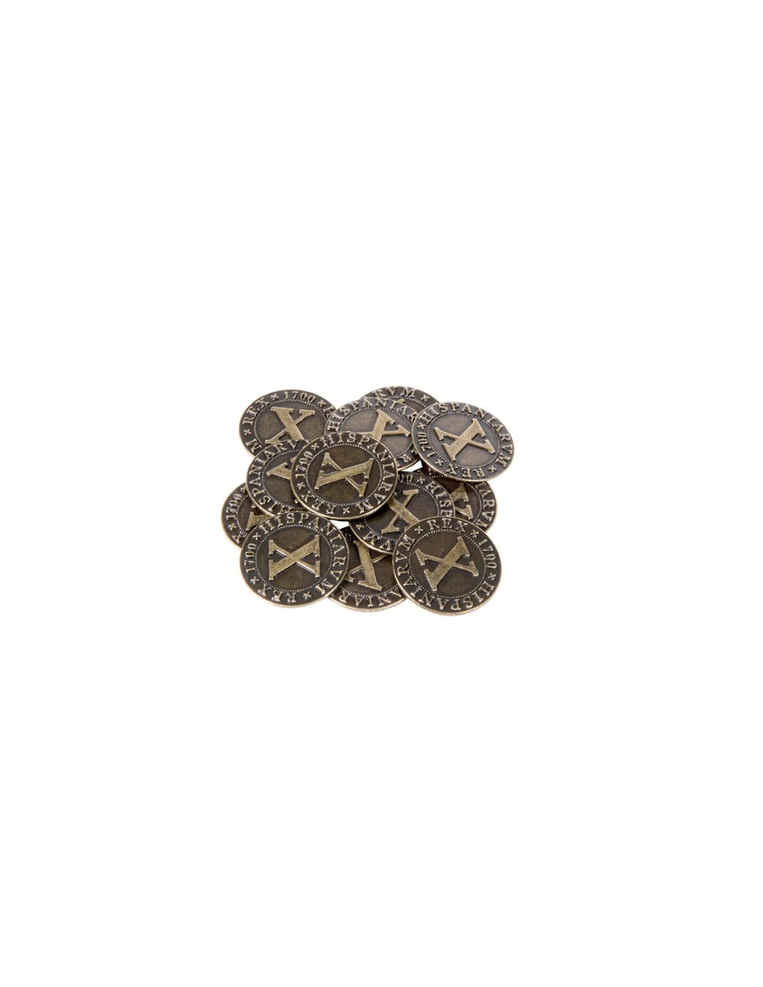 Pirate Doubloons - Medium 25mm PiecePack 3 Pirate Doubloons - Medium 25mm PiecePack