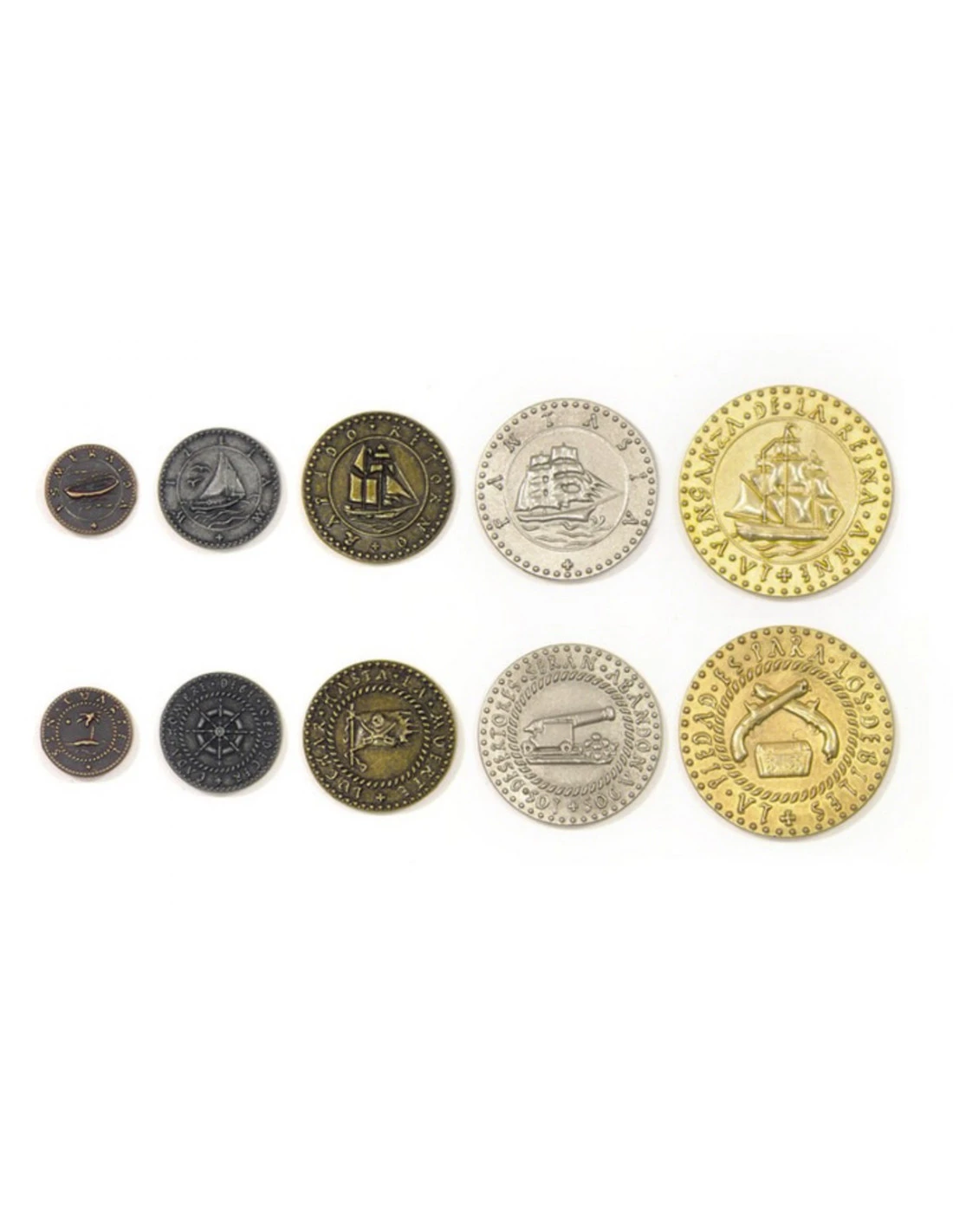 Pirate Ships - Muntenset 3 Pirate Ships - Muntenset