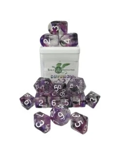 Polyhydral Diceset - 15 Dice: Diffusion Forty Two