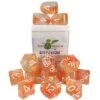 Polyhydral Diceset - 15 Dice: Diffusion Koi Pond