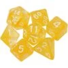 Polyhydral Diceset - 7 Dice: Diffusion Honey Lemon -Spel Winkel polyhydral diceset 7 dice diffusion honey lemon