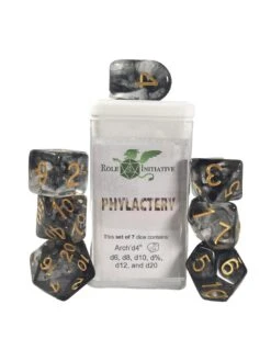Polyhydral Diceset - 7 Dice: Diffusion Phylactery