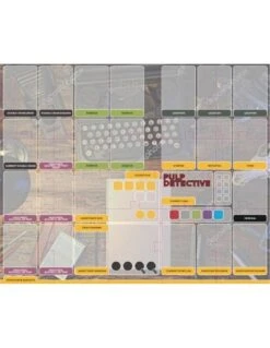 Pulp Detective Puzzle Player Mat