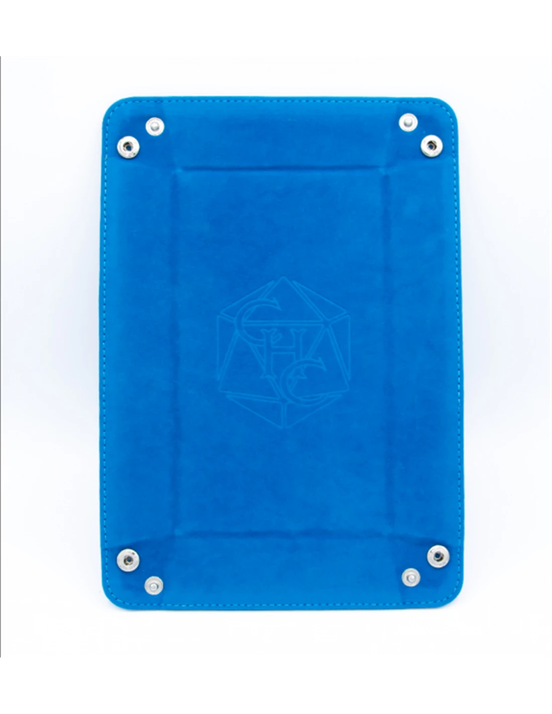 Rectangle Dice Tray Blue 3 Rectangle Dice Tray Blue