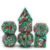 RPG Metal Dice Set Pit Viper Dragon Scale (7) 1 RPG Metal Dice Set Pit Viper Dragon Scale (7) -Spel Winkel rpg metal dice set pit viper dragon scale 7