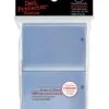 Ultra Pro SLEEVES Clear Solid (100 Stuks) - 66mm X 91mm -Spel Winkel sleeves clear solid 100 stuks 66mm x 91mm