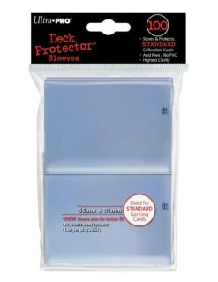 Ultra Pro SLEEVES Clear Solid (100 Stuks) - 66mm X 91mm