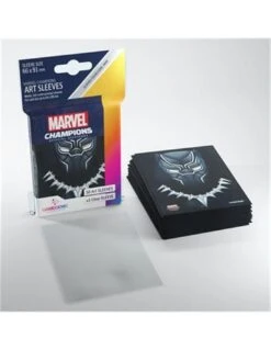 Gamegenic SLEEVES Marvel Champions - Black Panther 66mm X 91mm (50 Stuks)
