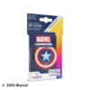 Gamegenic SLEEVES Marvel Champions - Captain America 66mm X 91mm (50 Stuks) 1 Gamegenic SLEEVES Marvel Champions - Captain America 66mm X 91mm (50 Stuks) -Spel Winkel sleeves marvel champions captain america