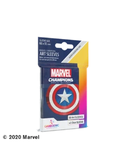 Gamegenic SLEEVES Marvel Champions - Captain America 66mm X 91mm (50 Stuks)