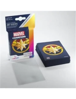 Gamegenic SLEEVES Marvel Champions - Captain Marvel 66mm X 91mm (50 Stuks)