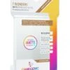 Gamegenic SLEEVES Matte 7 Wonders Sleeves 67x103 Mm -Spel Winkel sleeves matte 7 wonders sleeves 67x103 mm