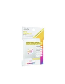 Gamegenic SLEEVES Matte Board Game - Yellow 44mm X 67mm (50)