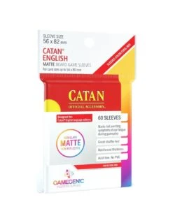 Gamegenic SLEEVES Matte Catan Sleeves 56x82 Mm