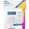 Gamegenic SLEEVES Matte Mini Square Sleeves 53x53 Mm -Spel Winkel sleeves matte mini square sleeves 53x53 mm