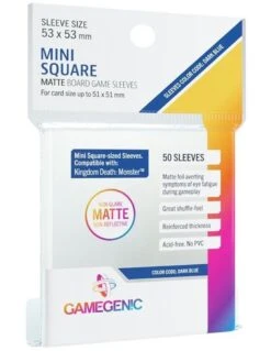 Gamegenic SLEEVES Matte Mini Square Sleeves 53x53 Mm