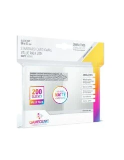 Gamegenic SLEEVES Matte Standard Value Pack - 66mm X 91mm (200)