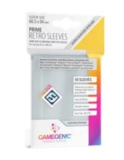 Gamegenic SLEEVES Prime Retro Sleeves (50) (66,5mm X 94mm)