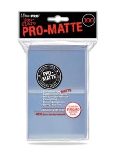 Ultra Pro SLEEVES Pro Matte Clear (100) (91mm X 66mm)