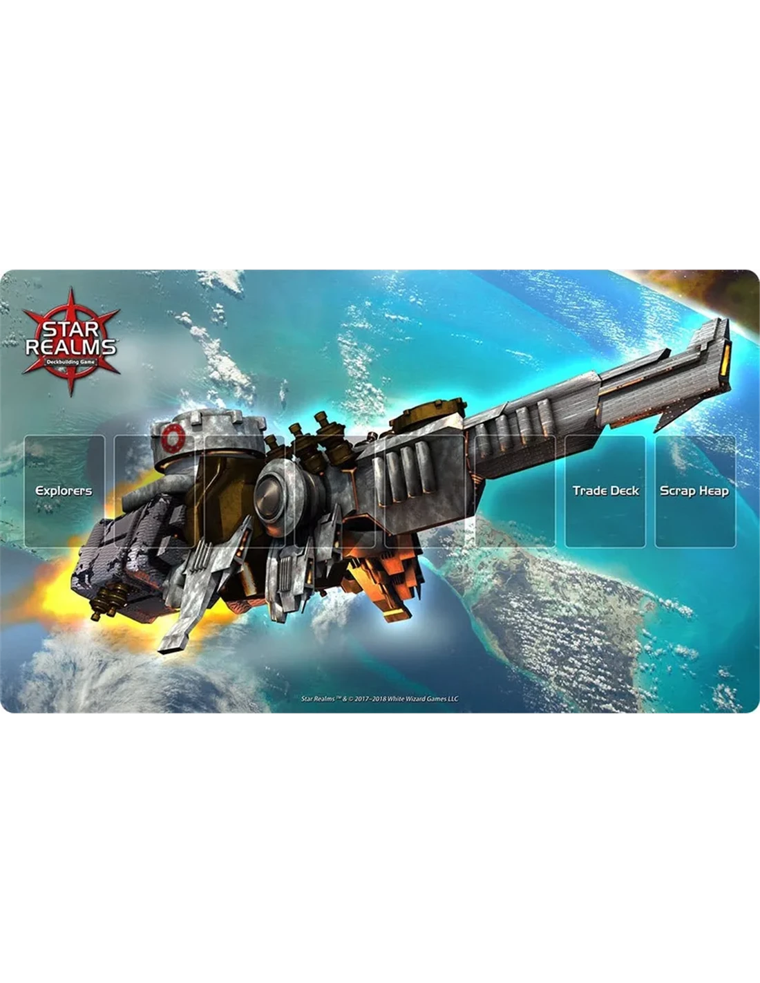 Star Realms Destroyer Mech Playmat 3 Star Realms Destroyer Mech Playmat