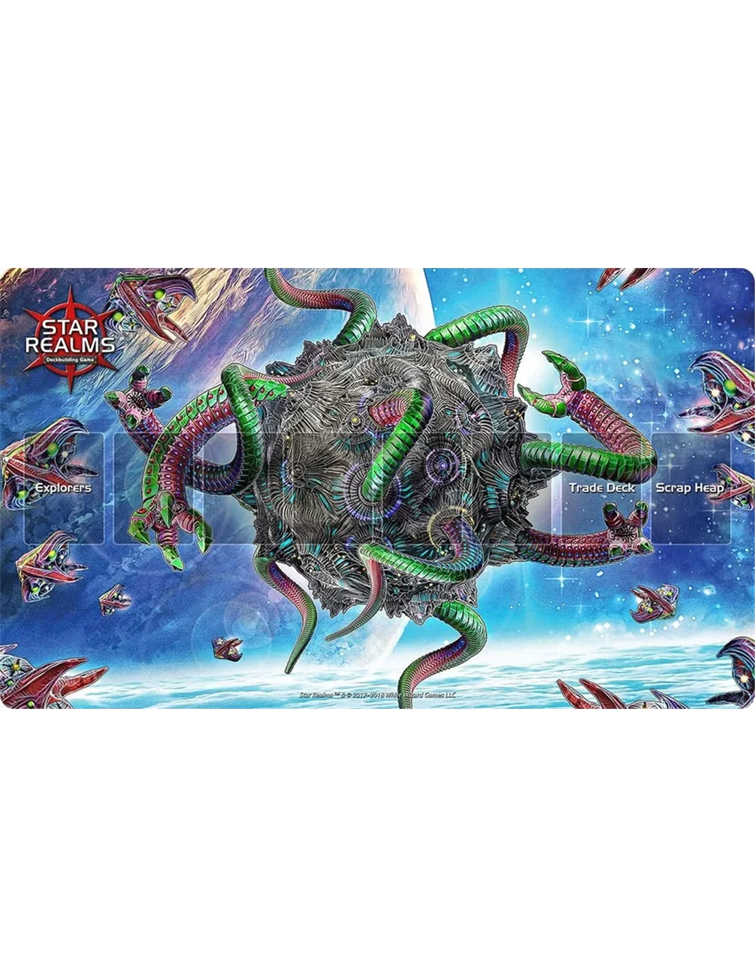 Star Realms Infested Moon Playmat 3 Star Realms Infested Moon Playmat