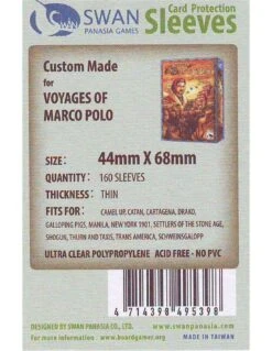 Swan: 44mm X 68mm: Sleeves (160 Stuks)