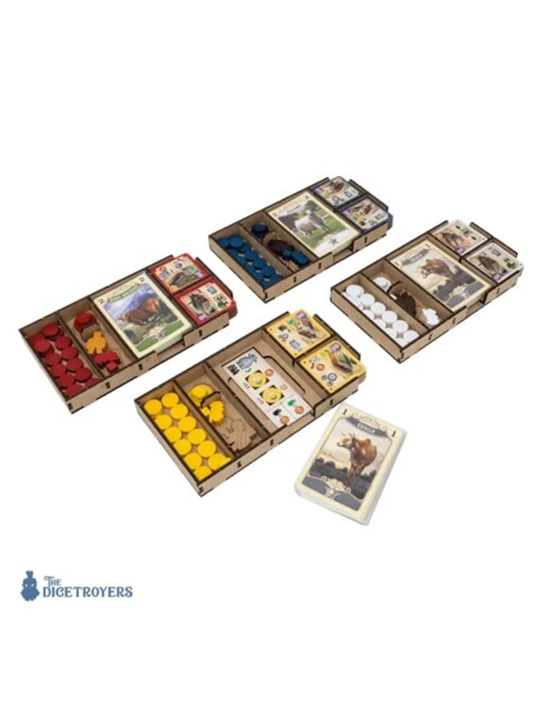 The Dicetroyers Organizer: Great Western Trail: Second Edition 6 The Dicetroyers Organizer: Great Western Trail: Second Edition - Afbeelding 4