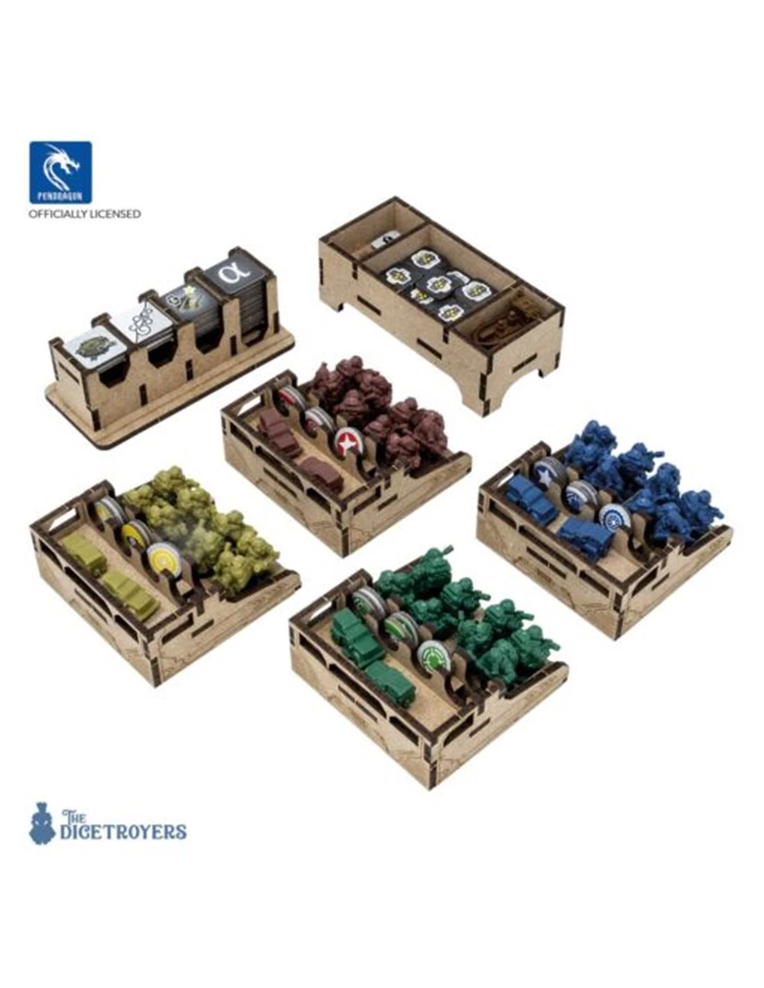 The Dicetroyers Organizer: Last Aurora (Base Game Or With Project Athena Frozen Steel Exp) 6 The Dicetroyers Organizer: Last Aurora (Base Game Or With Project Athena Frozen Steel Exp) - Afbeelding 4