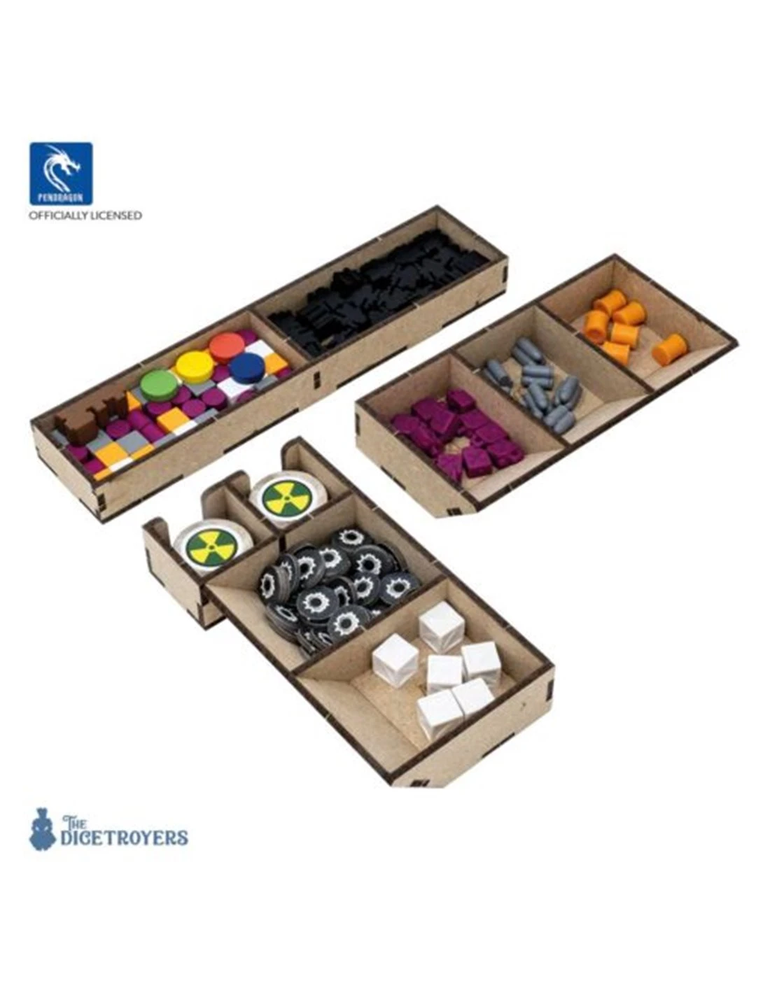The Dicetroyers Organizer: Last Aurora (Base Game Or With Project Athena Frozen Steel Exp) 7 The Dicetroyers Organizer: Last Aurora (Base Game Or With Project Athena Frozen Steel Exp) - Afbeelding 5