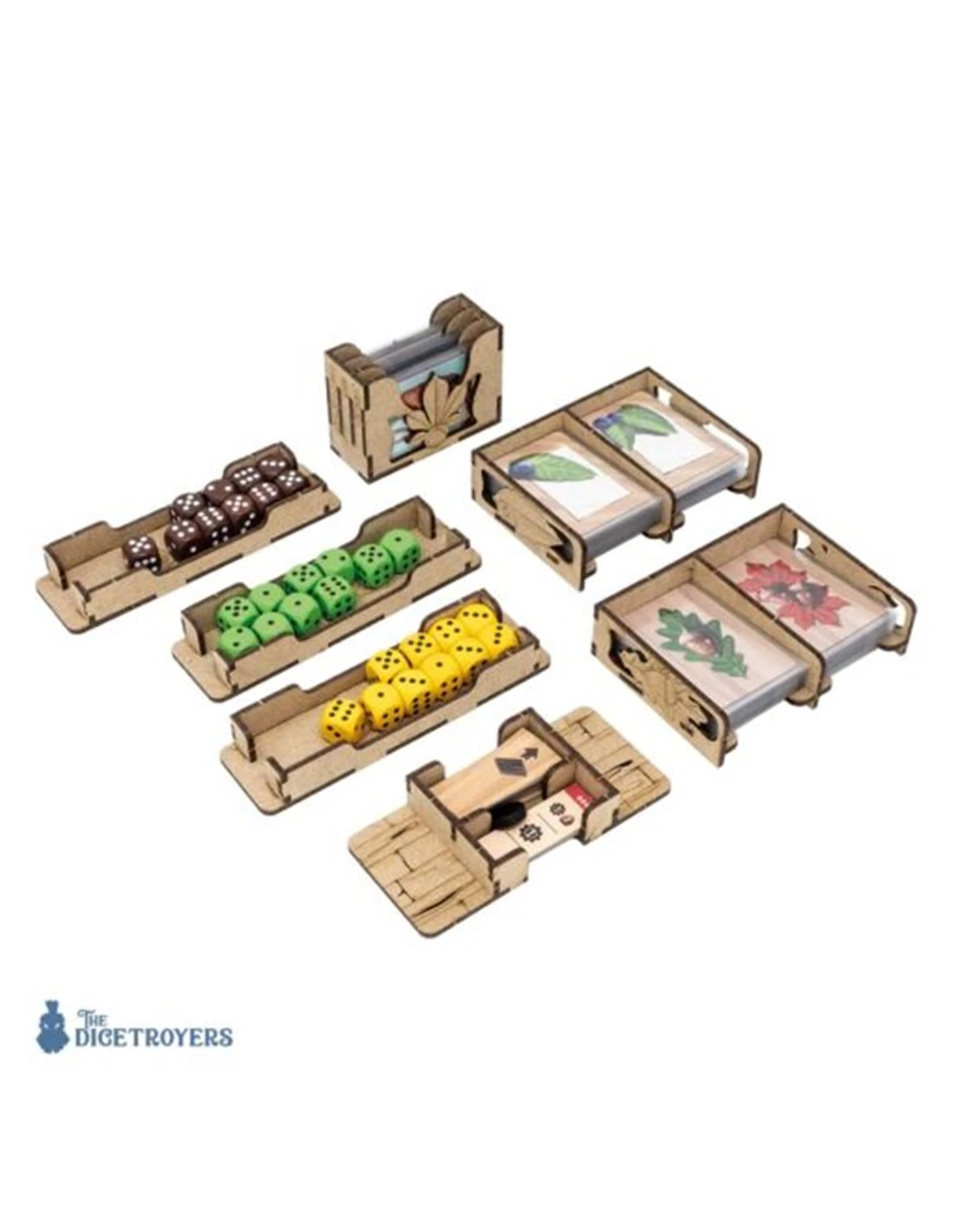The Dicetroyers Organizer: Woodcraft 6 The Dicetroyers Organizer: Woodcraft - Afbeelding 4