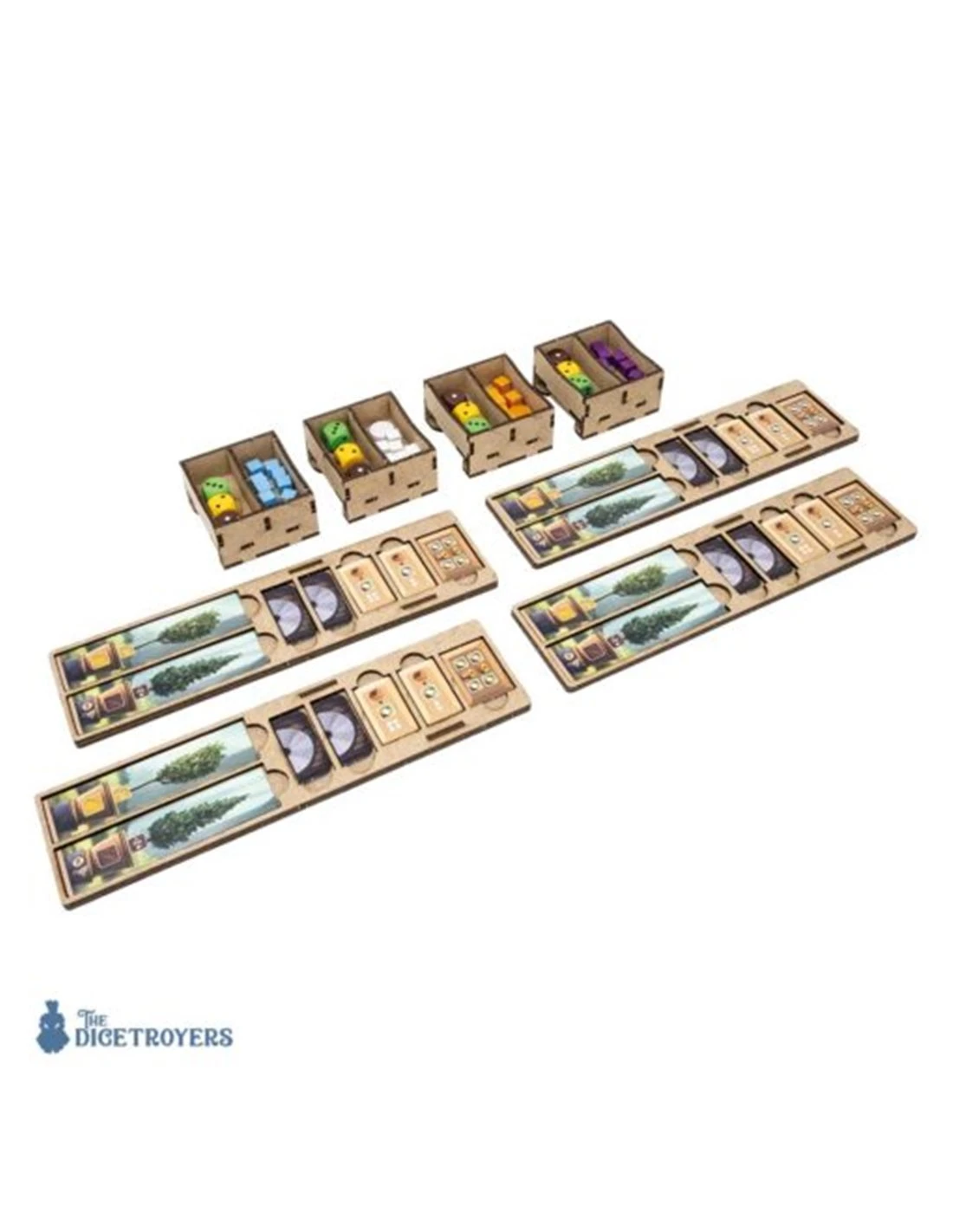 The Dicetroyers Organizer: Woodcraft 7 The Dicetroyers Organizer: Woodcraft - Afbeelding 5