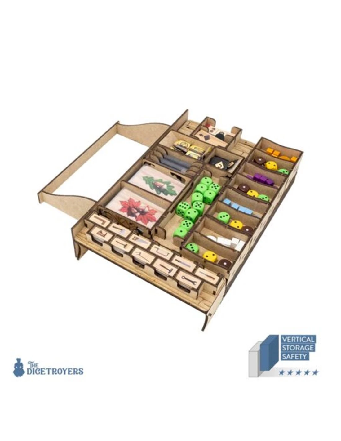 The Dicetroyers Organizer: Woodcraft 3 The Dicetroyers Organizer: Woodcraft