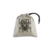 Vampire Beige & Black Basic Dice Bag -Spel Winkel vampire beige black basic dice bag