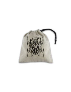 Vampire Beige & Black Basic Dice Bag