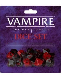 Renegade Game Studios Vampire The Masquerade Dice Set